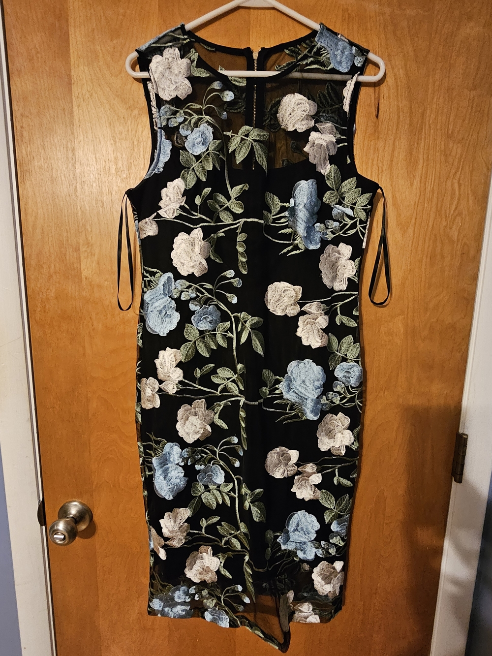 Calvin Klein Embroidered Sheath Dress
